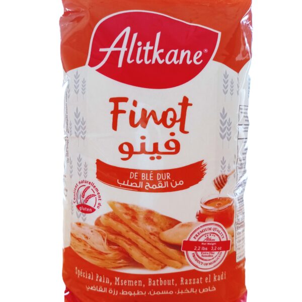 Alitkane Moroccan Finot, For Msemen, Batbout, Razzat El Kadi, 1 kg