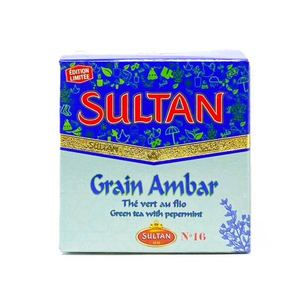 Sultan Flio Grain Ambar Moroccan Green Tea, 150g