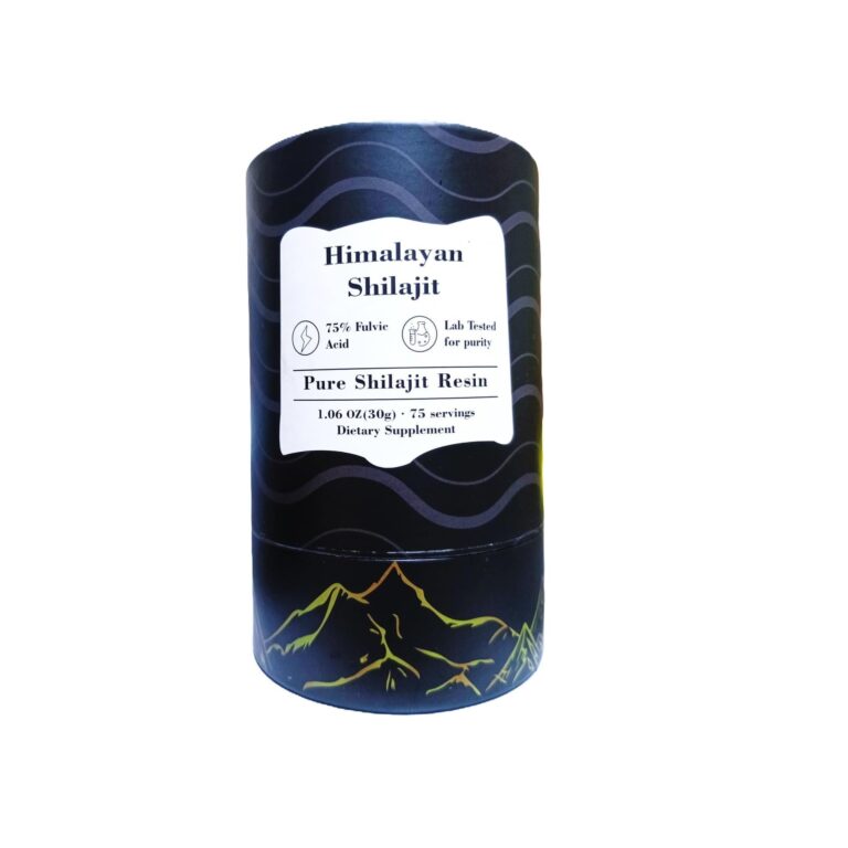 Authentic 75prcnt fulvic acid himalayan shilajit resin 30g
