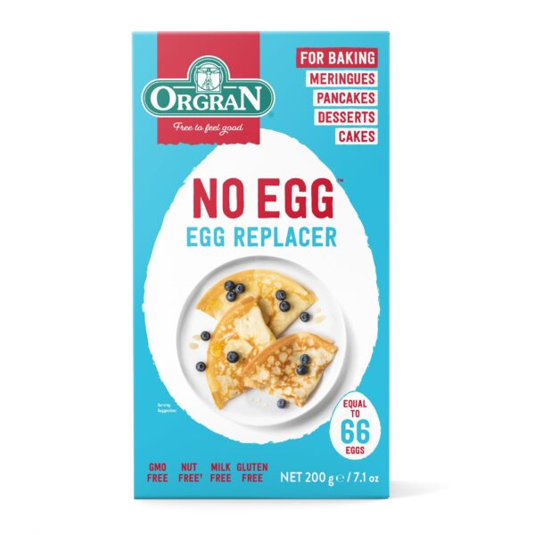Orgran Egg Replacer Gluten Free Dairy Free Vegan, 200g