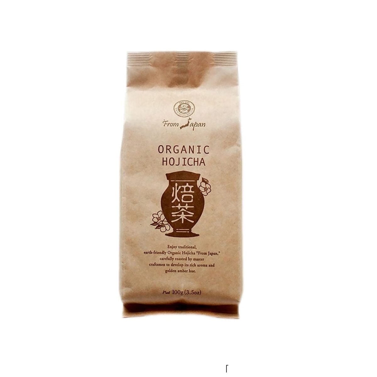 Organic hojicha green tea 100g