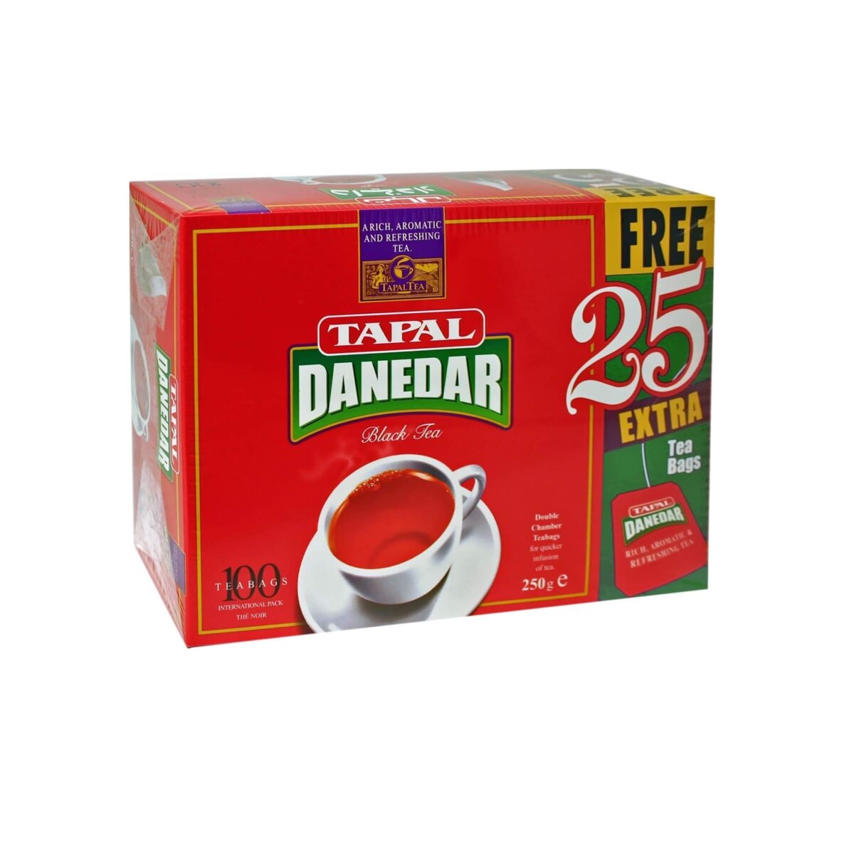 tapal danedar tea bag 125 tea bags