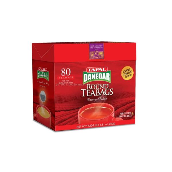 Tapal Danedar Round, 80 Tea Bags